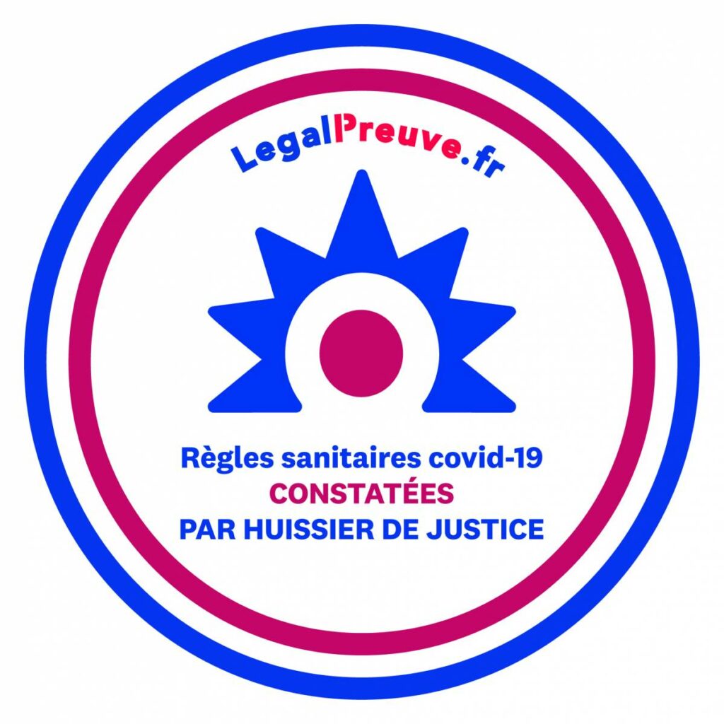 Constat reprise d'activité coronavirus huissier rouen